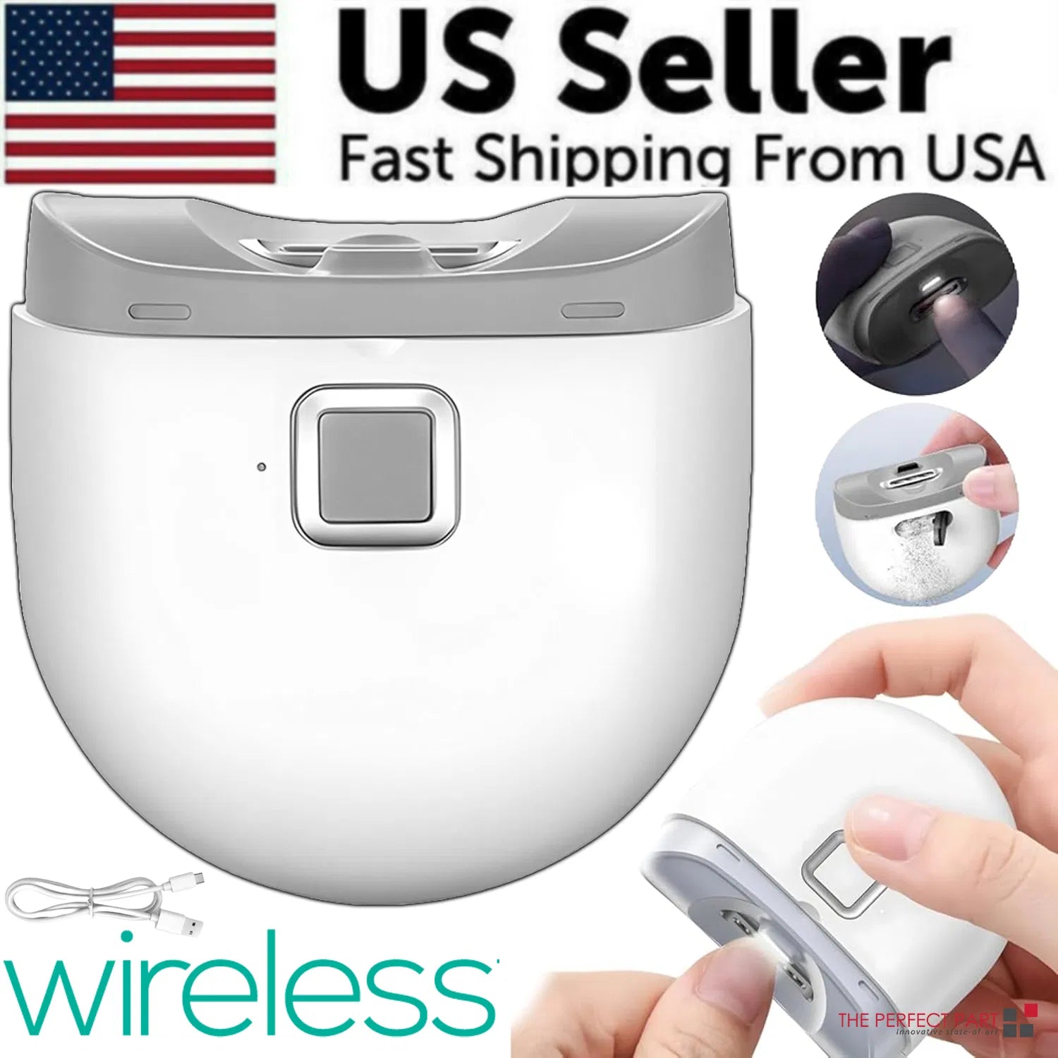 Safety Electric Nail Clipper — Automatic Thick Nail Trimmer | Professional At-Home Nail Tool — Prime Trend Market