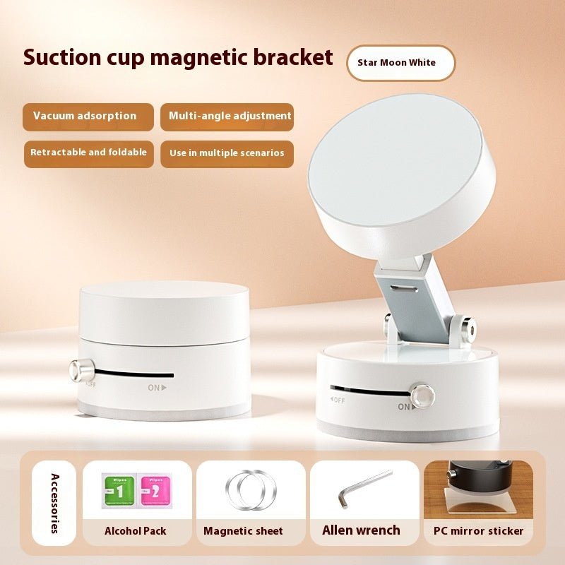 Magnetic Vacuum Car Phone Holder | 360° Adjustable | Foldable Suction Cup | Hands-Free Navigation — Eliza & Tuan