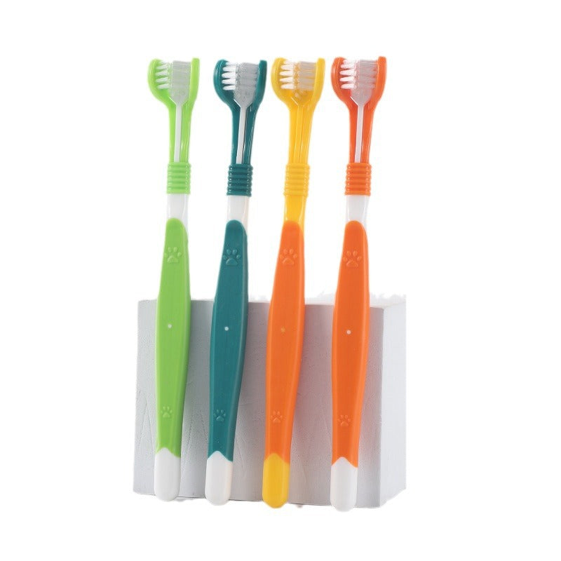 PawSmile Pet Finger Toothbrush – Soft Silicone Dental Cleaning Brush for Dogs & Cats | 6 Colors — Prime Trend Market