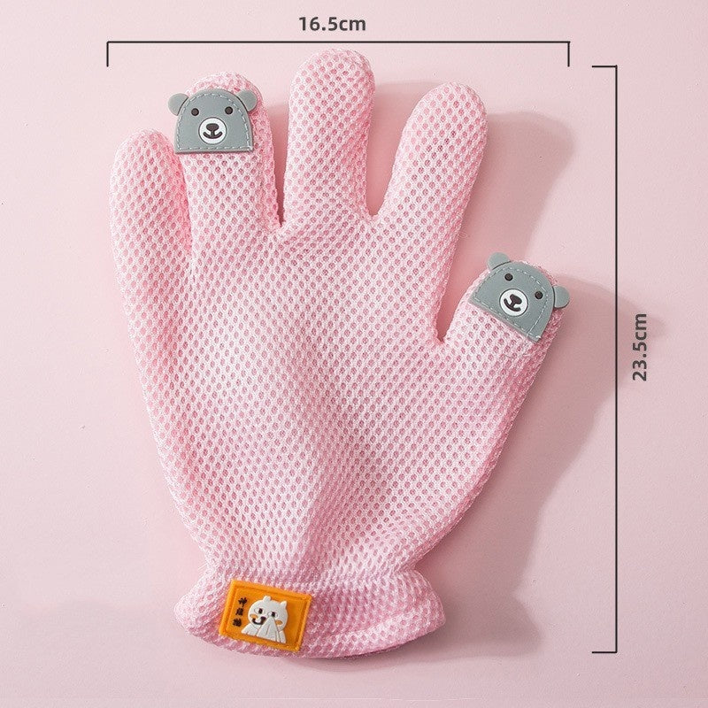 Double-Sided Pet Grooming Gloves — Cats & Dogs — Prime Trend Market