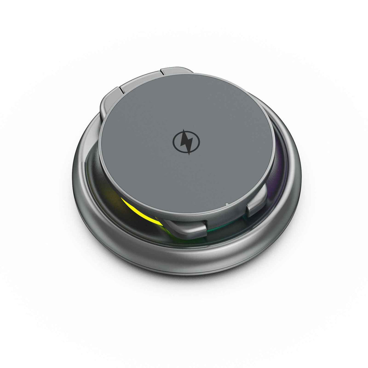 Metal 3-in-1 Wireless Rotatable Charger Bracket