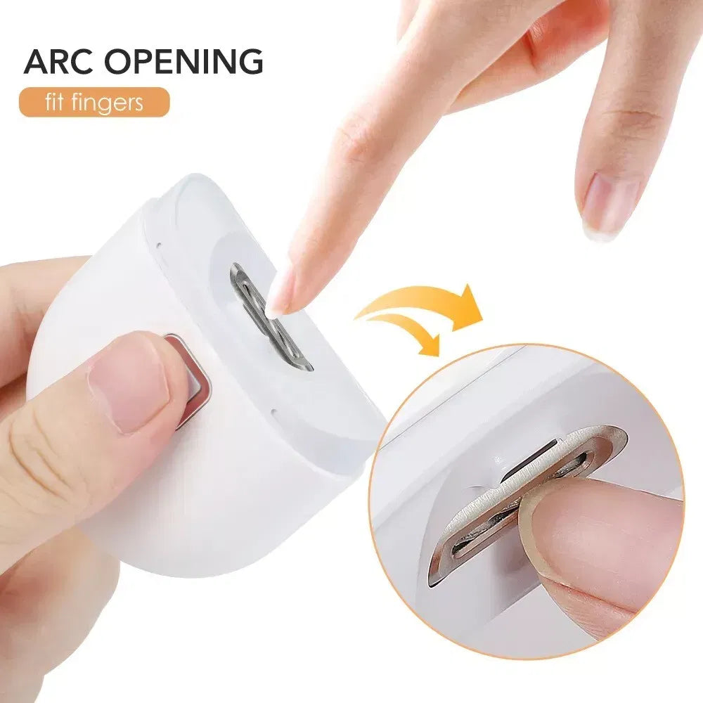 Safety Electric Nail Clipper — Automatic Thick Nail Trimmer | Professional At-Home Nail Tool — Prime Trend Market