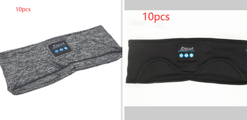 Bluetooth Sleep Headband | Wireless Music Eye Mask | Sleep Headphones | Black & Gray — Eliza & Tuan