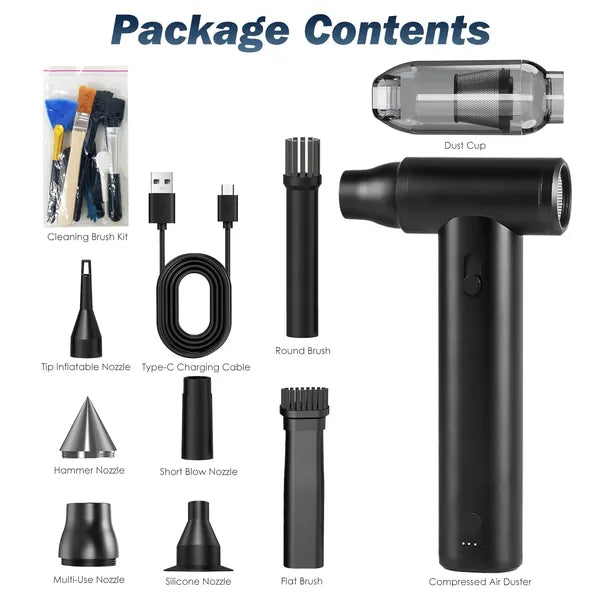 Electric Air Duster — 250,000RPM Brushless Motor, 10,000mAh Cordless Blower — Prime Trend Market