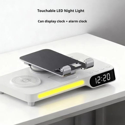 7-in-1 Aluminum Alloy Wireless Charging Station | Fast Charge Phone, Watch, Earbuds & Tablet — Prime Trend Market