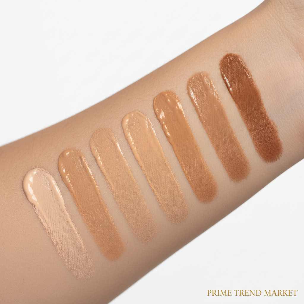 Matte Sunscreen Liquid Foundation SPF 30 — Full Coverage & Sun Protection | 6 Shades — Prime Trend Market