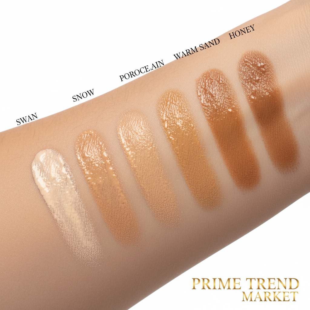 Super Coverage Concealer — Natural, Weightless & Full Coverage | 6 Shades — Prime Trend Market
