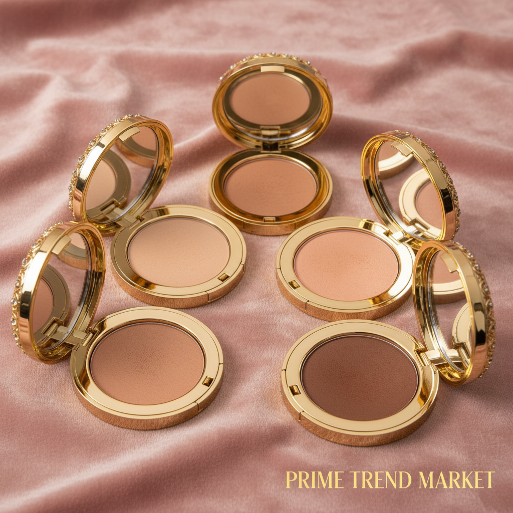 Baking Setting Powder Compact — Matte, Brightening & Long-Lasting | 6 Styles — Prime Trend Market