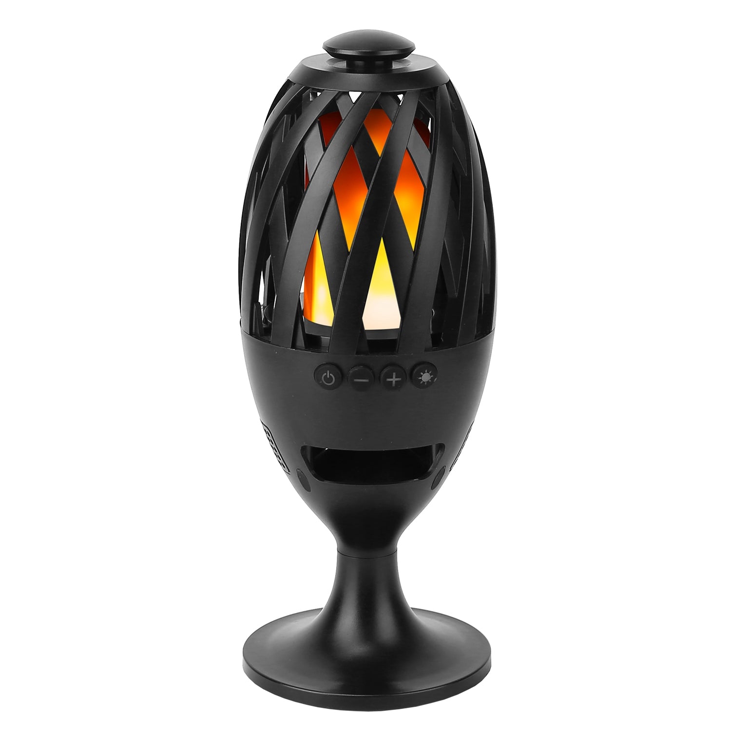 LED Flame Torch Bluetooth Speaker — Outdoor Waterproof Stereo Bass for Party & Camping — Eliza & Tuan