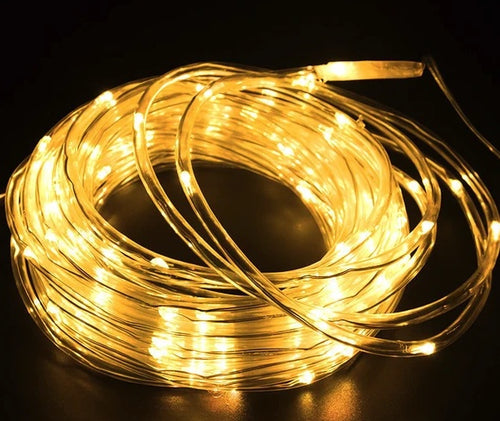 33FT LED Rope Light Strip — Outdoor & Indoor String Lights for Garden, Party & Home Decor — Eliza & Tuan