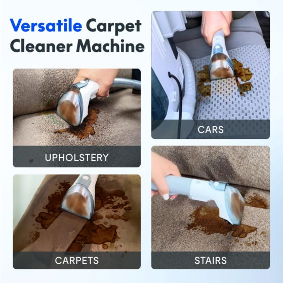 CleanElite™ 12000Pa Fabric & Upholstery Deep Cleaner — 400W, 61oz Dual Tank, Smart Self-Sensing — Prime Trend Market