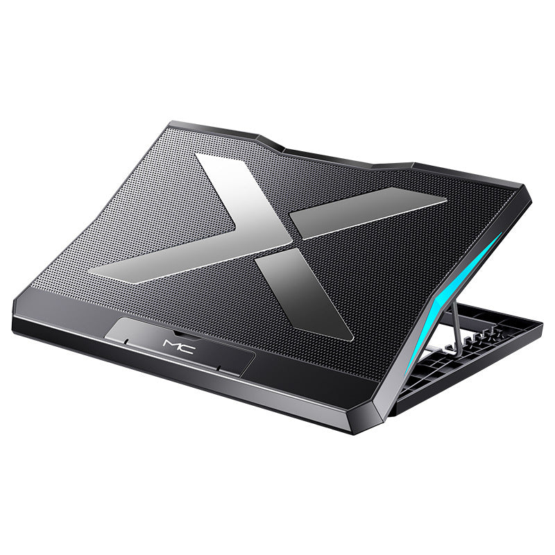 Foldable Laptop Cooling Pad & Ergonomic Stand | Dual USB Metal Mesh Radiator for Notebooks — Prime Trend Market