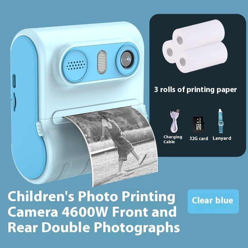 PrintSnap™ Kids Instant Thermal Printing Camera — HD Dual Lens Polaroid-Style Camera for Children — Prime Trend Market
