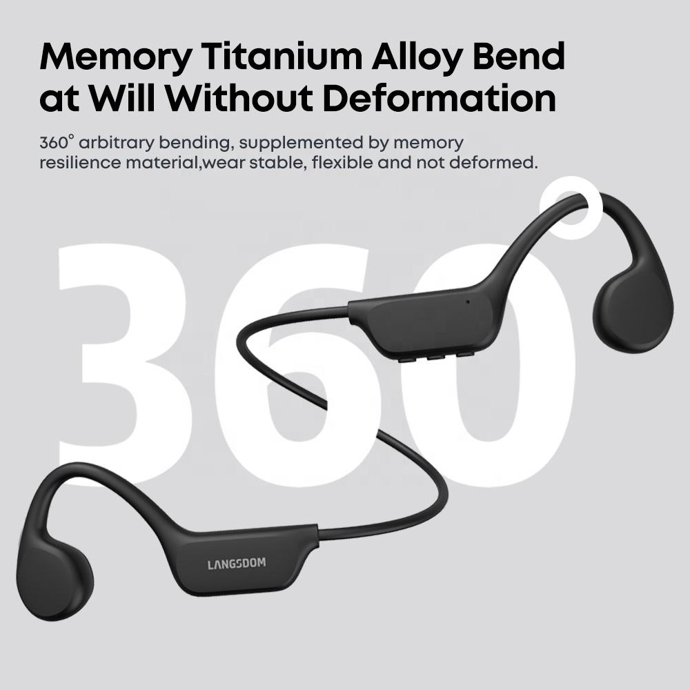IPX8 Waterproof Headset Swimming Bluetooth Headphones With 32G TF Card Sports Wireless Earbuds Stereo Bone Conduction Earphone — Prime Trend Market