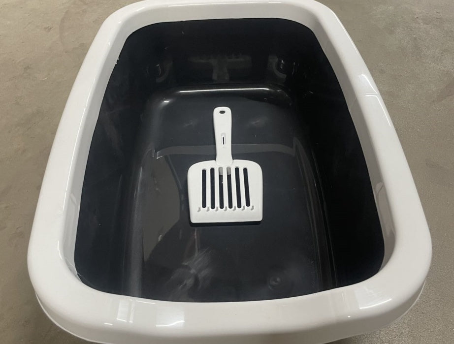 Premium Cat Litter Box With Shovel — Modern Design, Easy Clean, Fast Shipping — Prime Trend Market