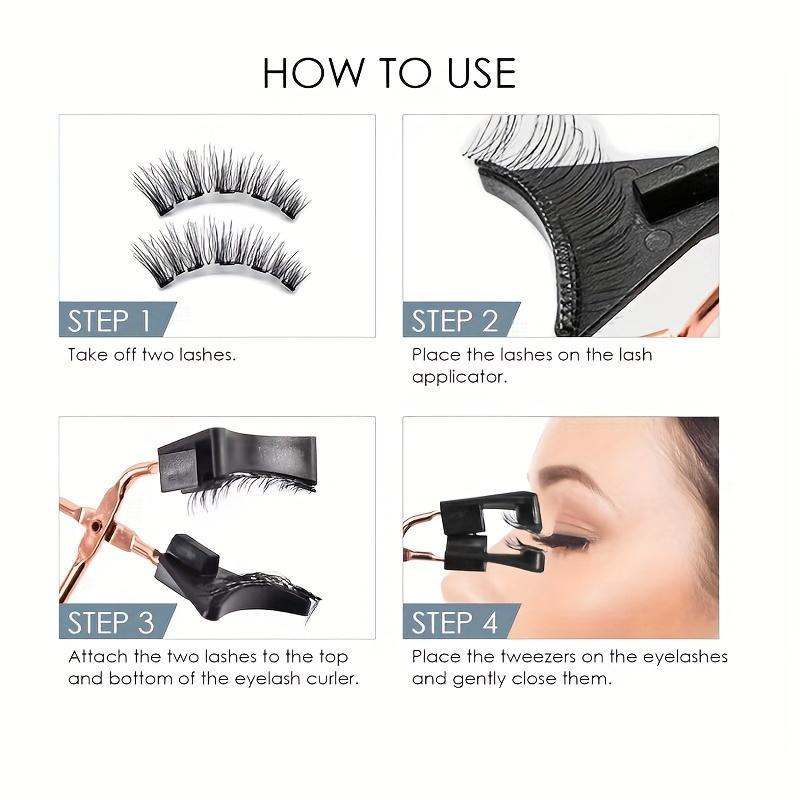 Magnetic False Eyelashes — No Glue, Easy Application | Reusable Natural Look Lashes — Prime Trend Market