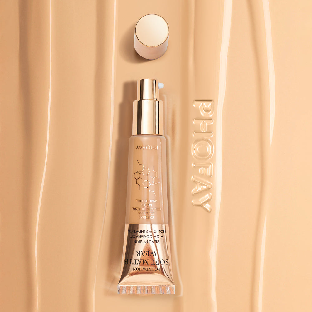 Full Coverage Foundation — Oil-Controlling, Lightweight & Flawless | 10 Shades — Prime Trend Market