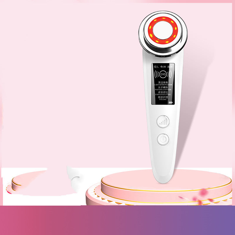 Luxury Pore Cleansing Facial Massager — Multi-Light Therapy, Pore Vacuum & Skin Rejuvenation Beauty Device — Eliza & Tuan