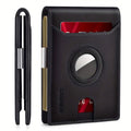 AirTag Wallet for Men – Slim Leather Bifold, RFID Blocking, Holds 11 Cards (AirTag Not Included) — Prime Trend Market
