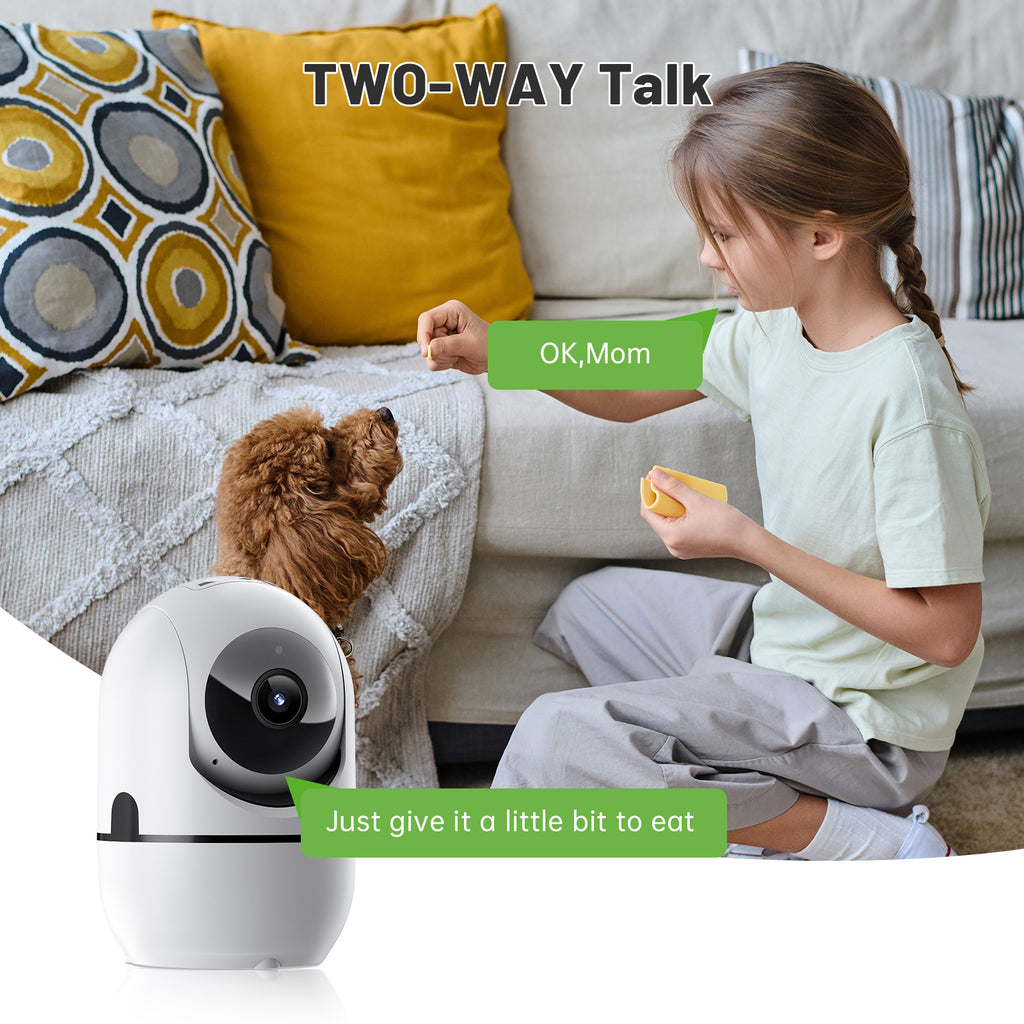 PTZ WiFi Security Camera — AI Tracking, 2-Way Audio, Night Vision & 360° Coverage — Prime Trend Market