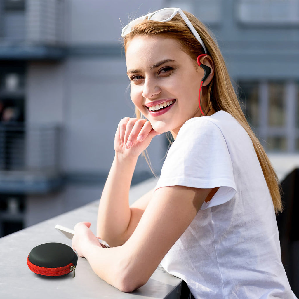 Wireless Sport In-Ear Earphones — Bluetooth V4.1, CVC6.0 Noise Cancellation, 4.5Hr Battery — Eliza & Tuan