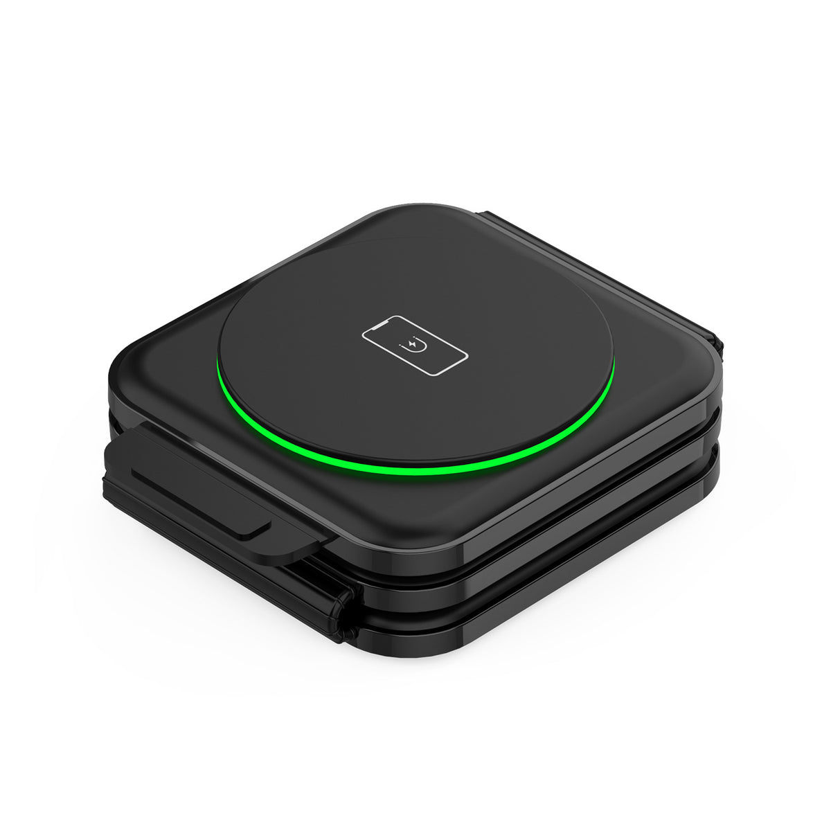 Magnetic 3-in-1 Foldable Wireless Charger — iPhone, Apple Watch & AirPods — Prime Trend Market