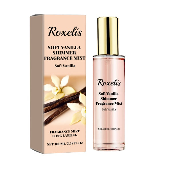 Roxelis Nude Vanilla Glitter Eau De Parfum — Long-Lasting Fragrance Spray — Prime Trend Market
