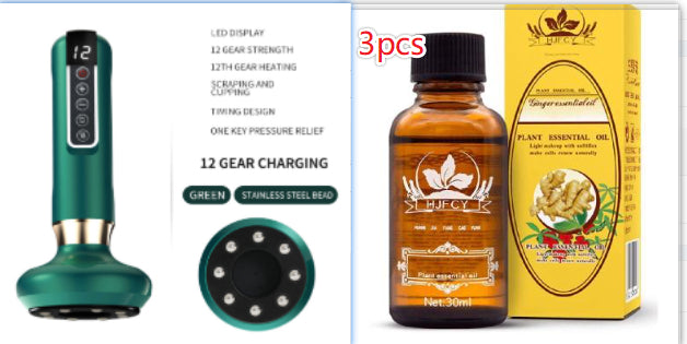 Electric Vacuum Cupping Massager | Body Contouring Sculpting & Gua Sha Wellness Device — Prime Trend Market