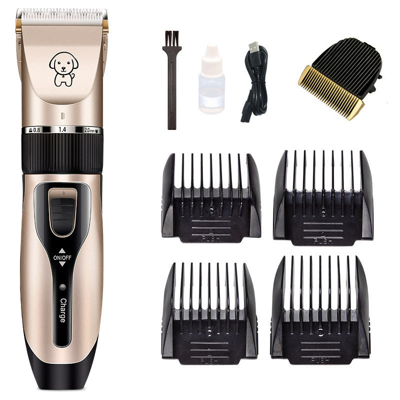 Professional Low Noise Pet Hair Clipper | Easy Home Grooming for Dogs & Cats — Prime Trend Market