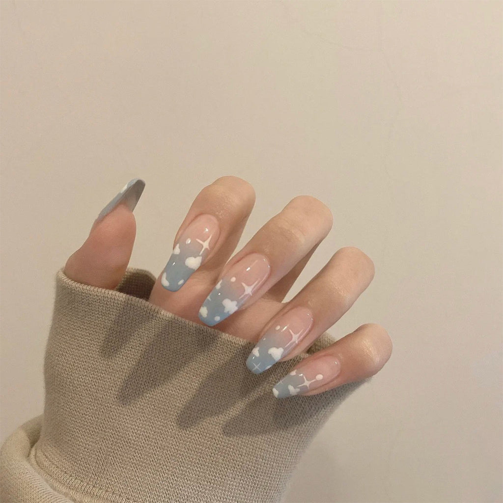 Soft Finish Wearable Press-On Nails — 5 Colors | Blue, Pink, Purple & More — Prime Trend Market