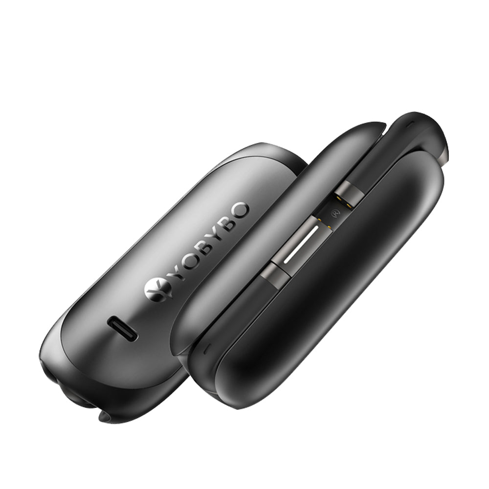 Wireless Bluetooth Earbuds | Mini In-Ear Sports Headset | Noise Cancellation | Silver & Black — Prime Trend Market