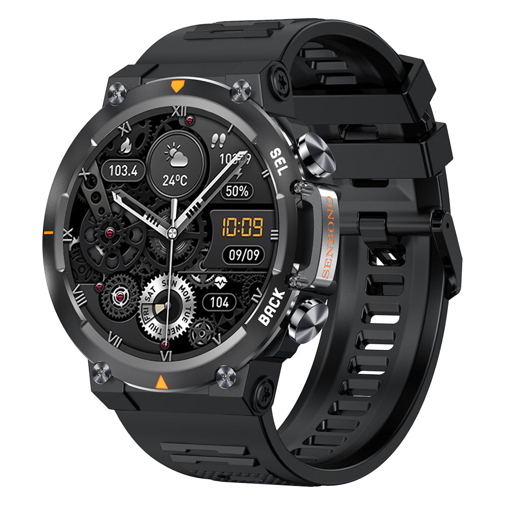 MAX18 AMOLED Smartwatch – 1.43" Big Screen, BT Calls, Gesture Control, AI Voice, Sports Smart Watch for Men — Prime Trend Market