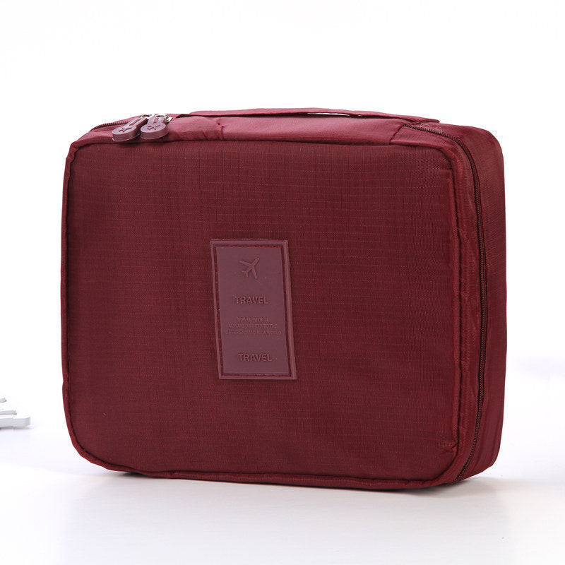 Waterproof Travel Cosmetic Bag — Multi-grid Divider Toiletry & Makeup Organizer — Prime Trend Market