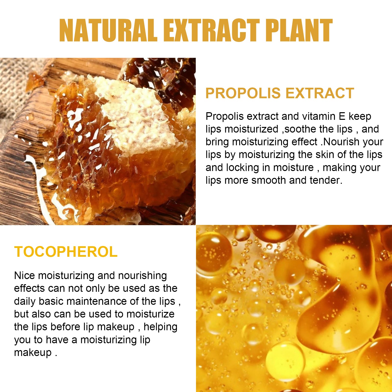 EELHOE Honey Lip Mask — Moisturizing, Exfoliating & Lip Line Repair | Propolis Bee Lipstick — Prime Trend Market