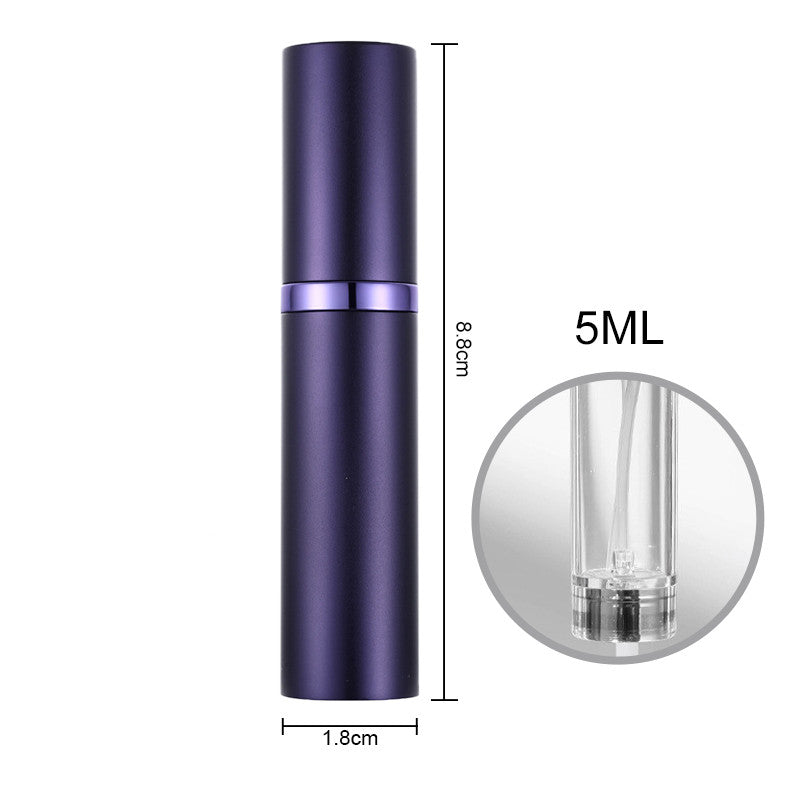 Luxury Travel Perfume Atomizer Spray Bottle — Refillable Aluminum Mist Sprayer | 5ML, 9ML & 3-Pack Set — Prime Trend Market