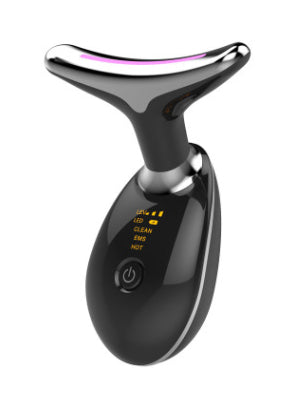 EMS Thermal Neck & Face Lifting Massager | LED Photon Microcurrent Wrinkle Remover — Prime Trend Market