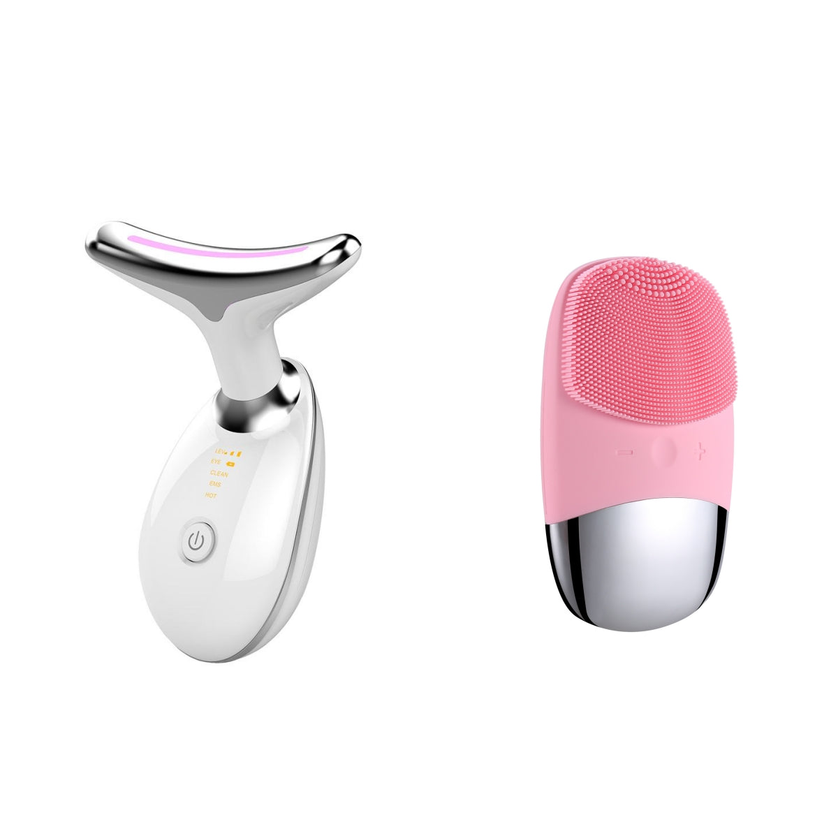 Luxury EMS Thermal Neck Lifting & Tightening Massager — Microcurrent Skin Renewal & 3-Color LED Photon Therapy — Eliza & Tuan