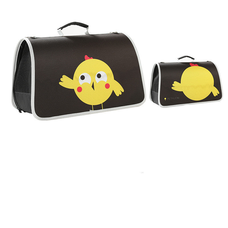 Luxury Pet Carrier Bag – Cute Foldable Cat & Small Dog Shoulder Bag — Prime Trend Market
