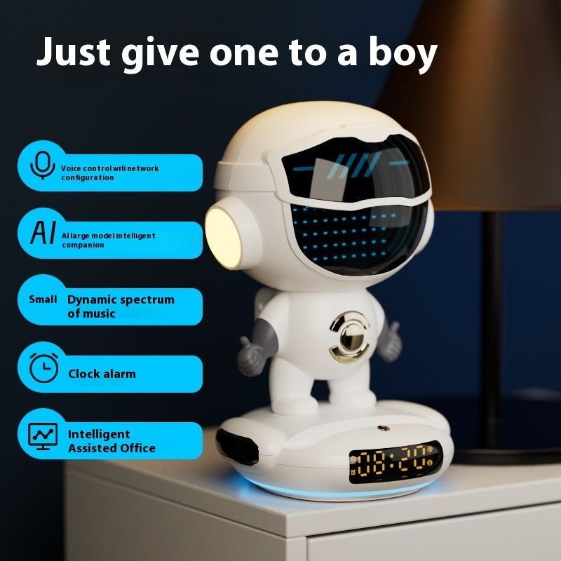AI Robot Smart Speaker – Voice Assistant & 360° Surround Sound — Prime Trend Market