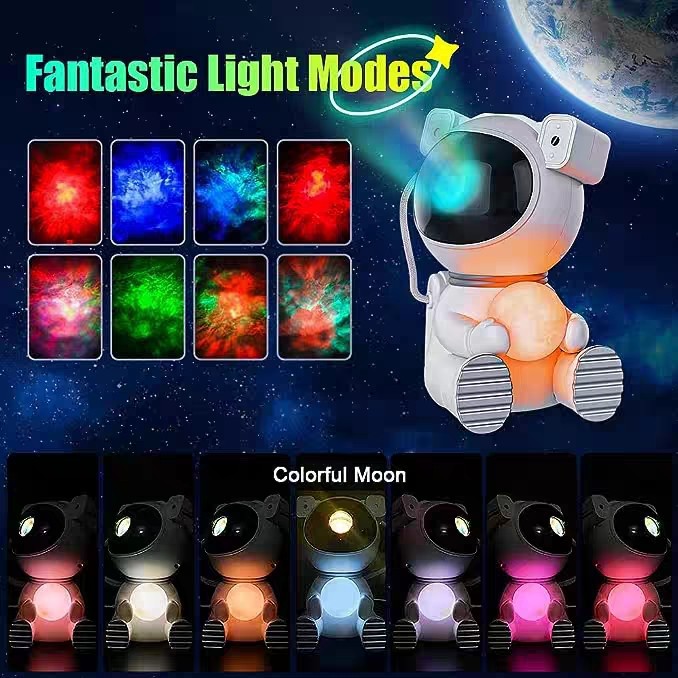 AstroGlow™ Galaxy Projector Night Light — Astronaut Starry Sky & Northern Lights Lamp — Prime Trend Market
