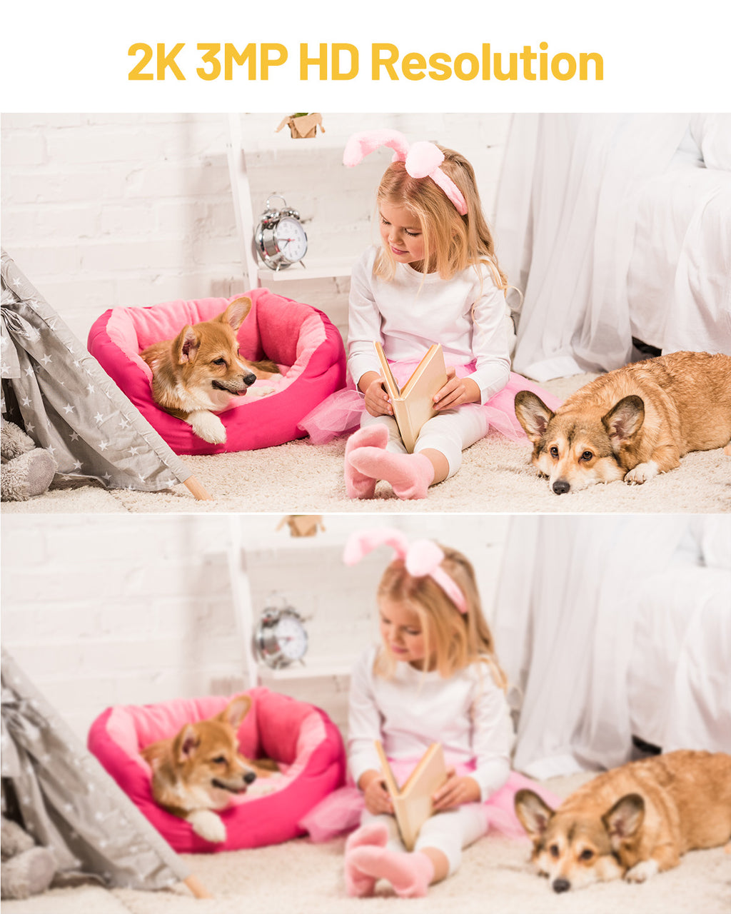 Smart WiFi Security Camera | 3MP HD Baby Monitor + Pan-Tilt Remote Control — Prime Trend Market