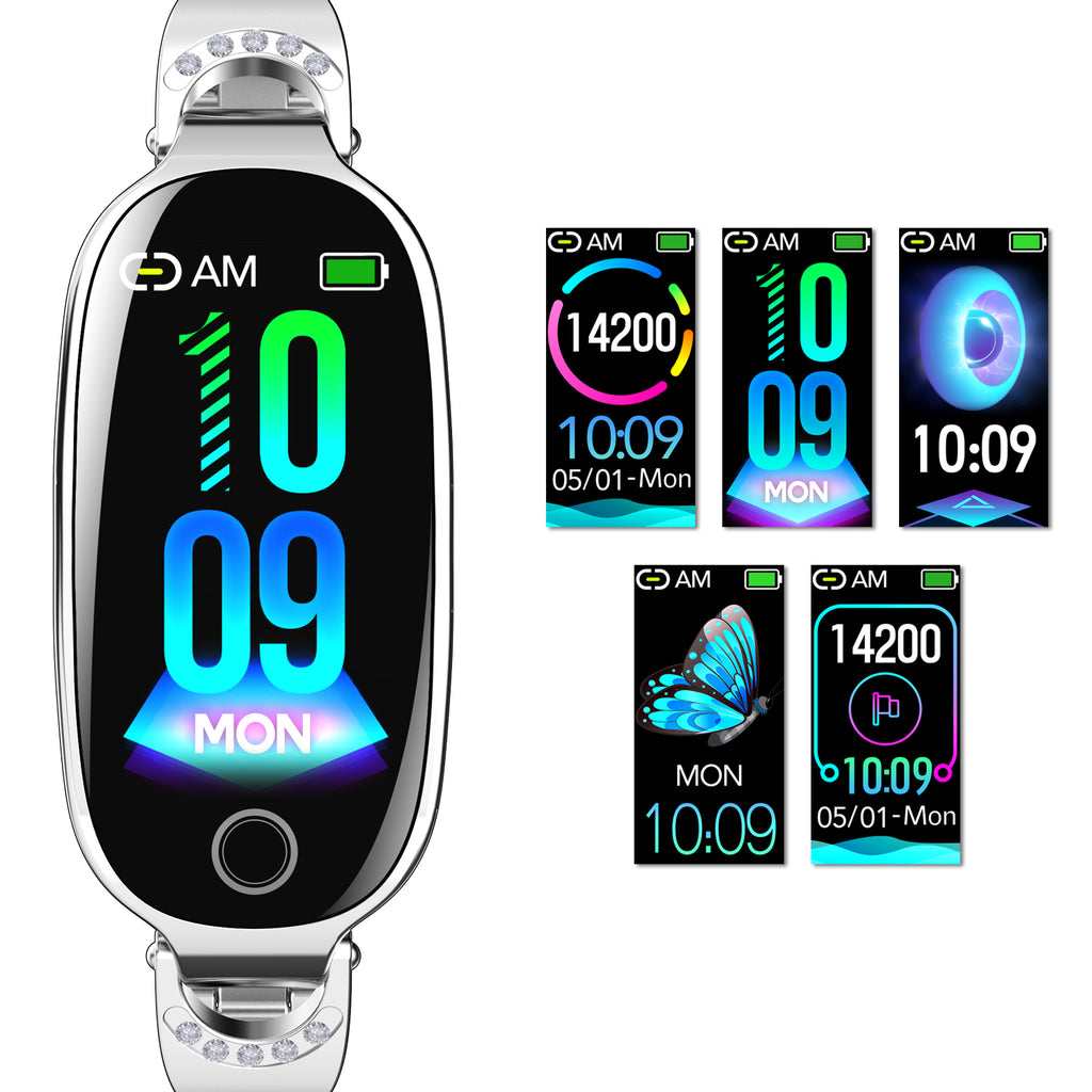 Luxury Women's Bling Smartwatch — Menstrual Cycle, Heart Rate, Remote Photography & More — Prime Trend Market