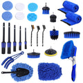 26-Piece Professional Car Detailing Kit – Drill Brushes, Buffing Pads & Interior/Exterior Brushes — Prime Trend Market