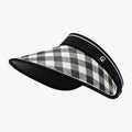 Adjustable Plaid Sun Visor