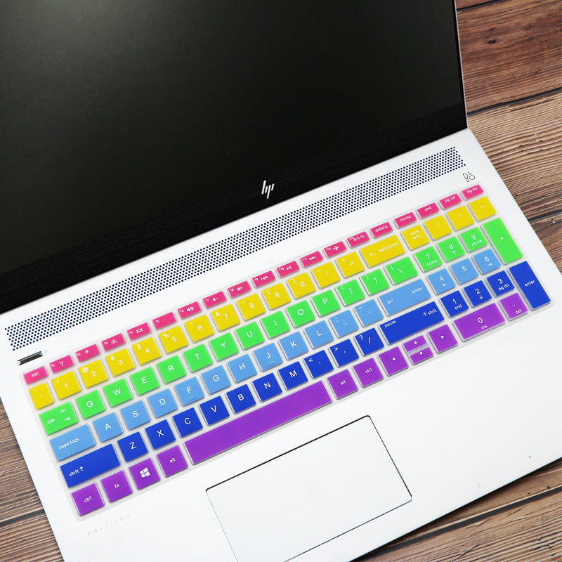 15.6" Laptop Keyboard Cover Protector | Silicone Film | 20+ Colors | Dust & Spill Protection — Eliza & Tuan