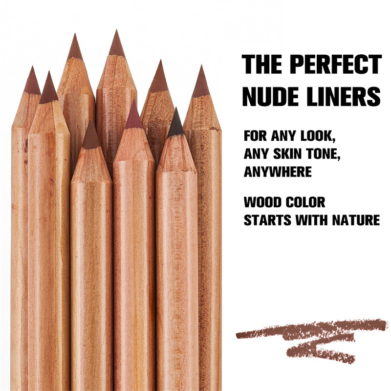 PHOFAY Nude Lipliner Kit — 12 Shades, Long-Lasting Matte Lip Liner Set — Prime Trend Market