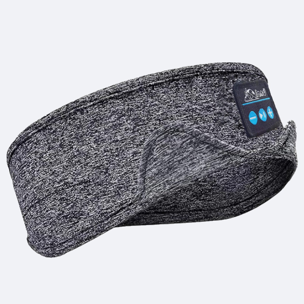 Bluetooth Sleep Headband | Wireless Music Eye Mask | Sleep Headphones | Black & Gray — Eliza & Tuan