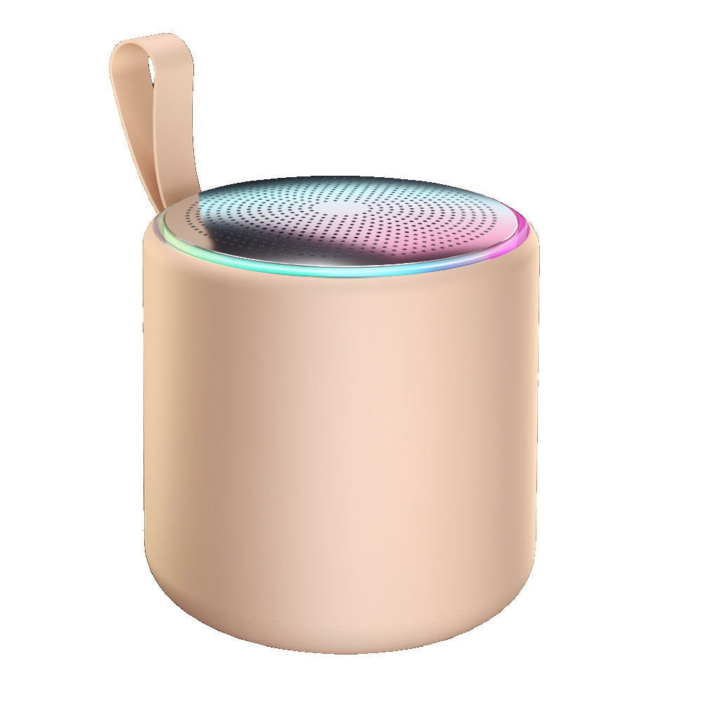 VibeDesk™ Aesthetic Mini Bluetooth Speaker — Portable Wireless Sound in 4 Colors — Eliza & Tuan