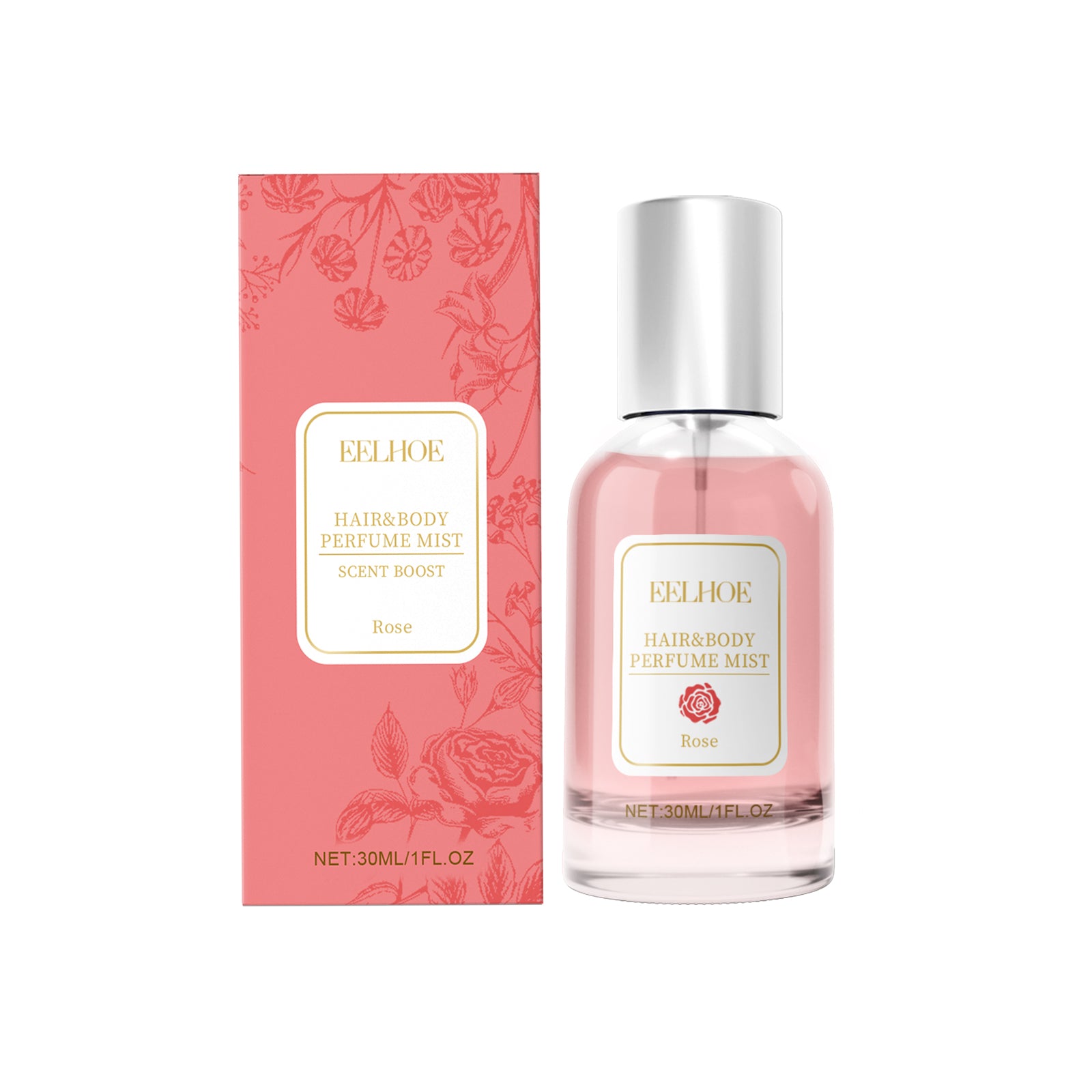 EELHOE Rose Body & Hair Fragrance Mist — Long-Lasting Floral Perfume Spray for Women — Prime Trend Market