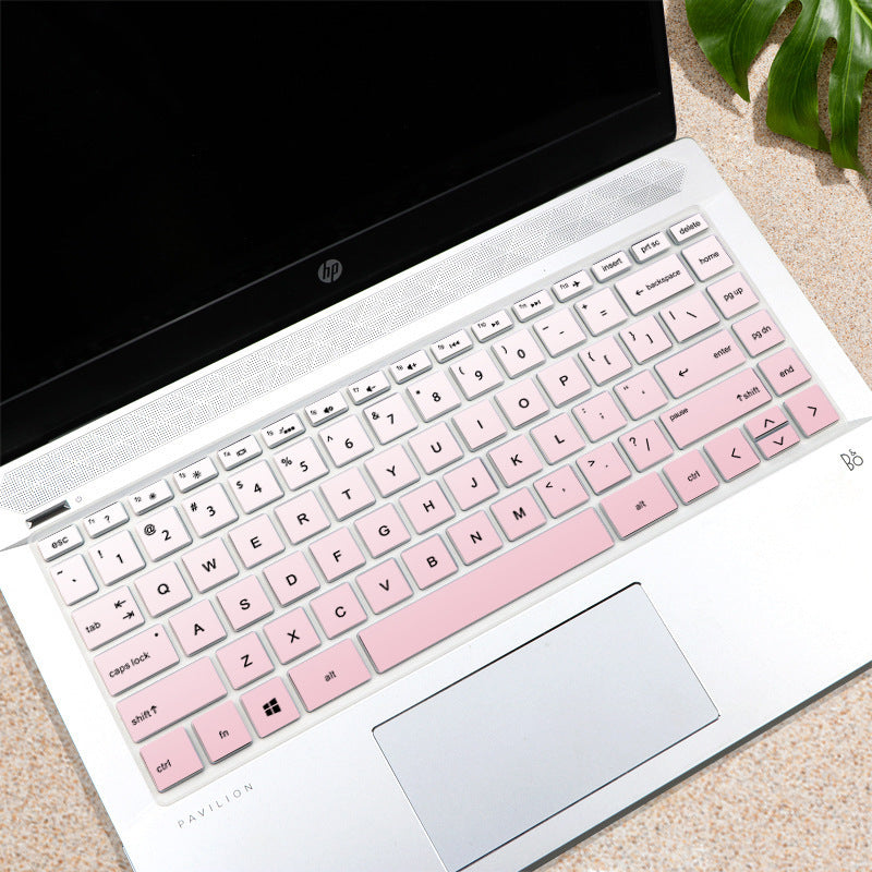 15.6" Laptop Keyboard Cover Protector | Silicone Film | 20+ Colors | Dust & Spill Protection — Eliza & Tuan
